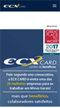 Mobile Screenshot of ecxcard.com.br